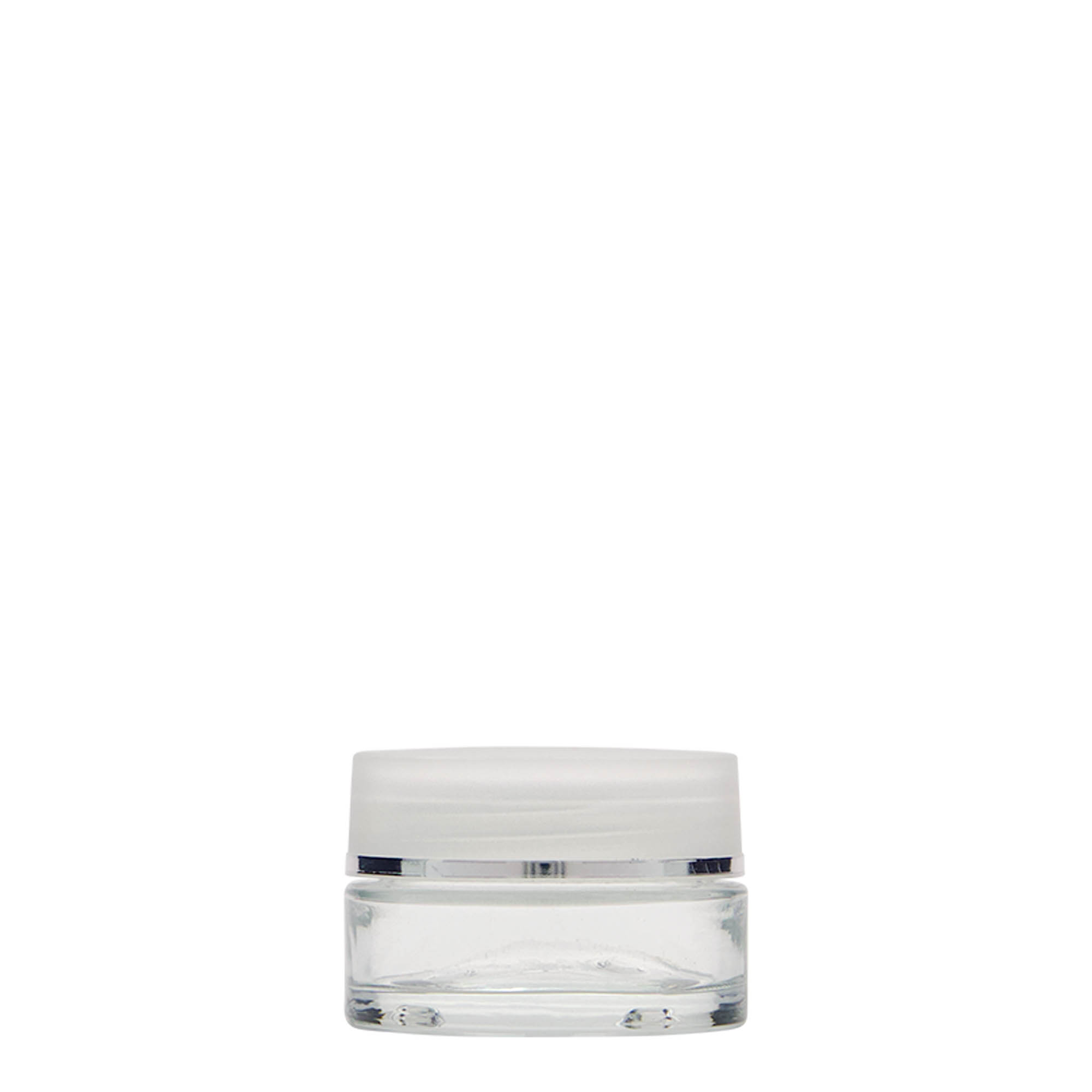 15 ml βαζάκι 'Clear Edition', γυαλί, στόμιο: βιδωτό καπάκι