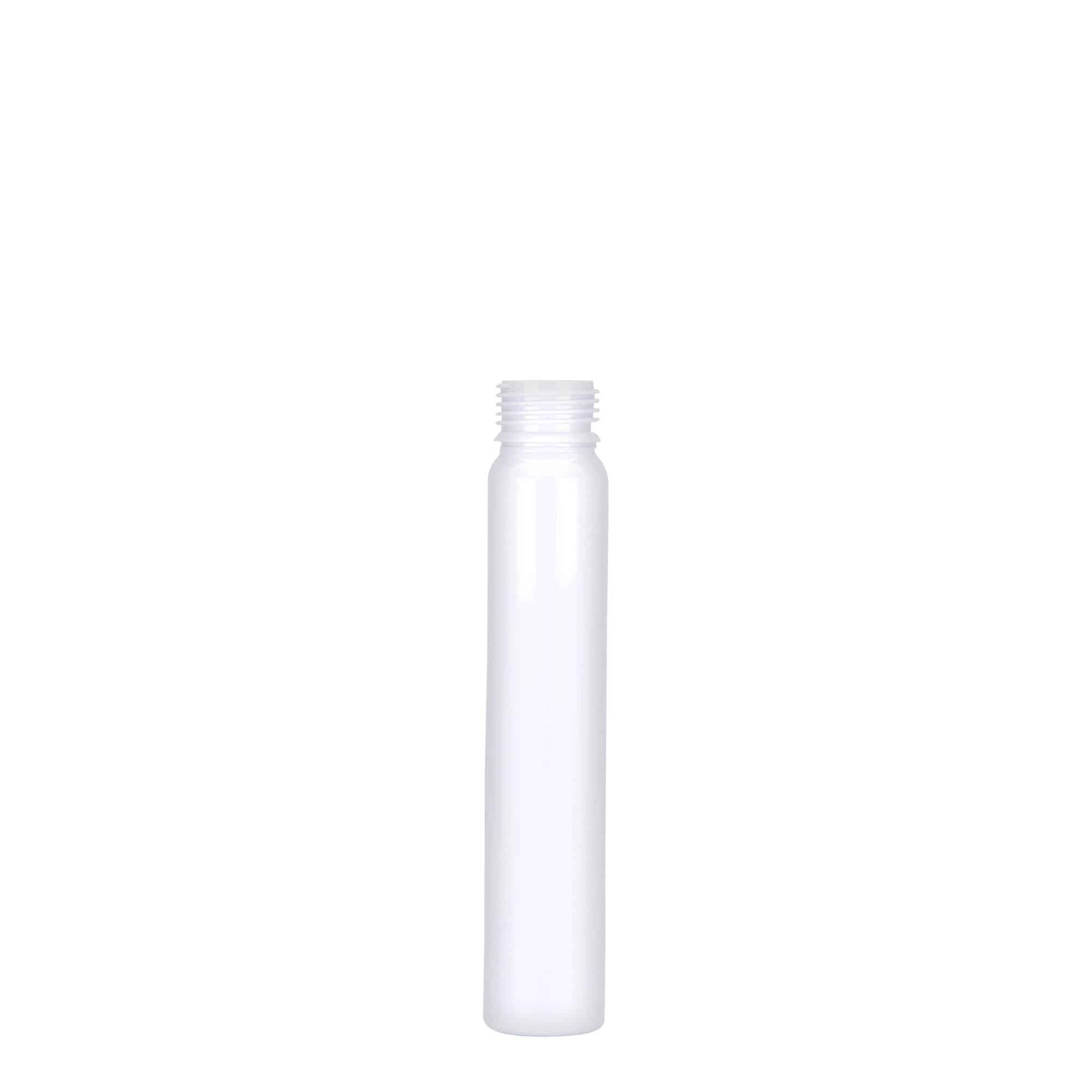 Κύλινδρος PET 25 ml, πλαστικός, λευκός, στόμιο: βιδωτό πώμα