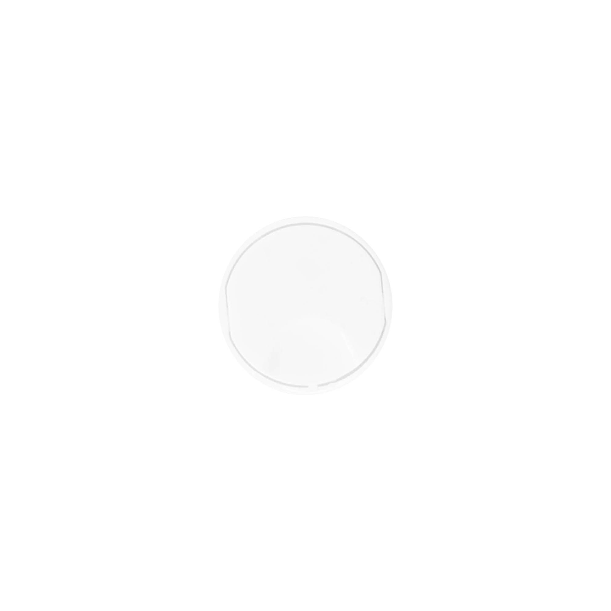 Κάλυμμα βιδωτό Disc Top, πλαστικό PP, λευκό, για στόμιο: 20/410