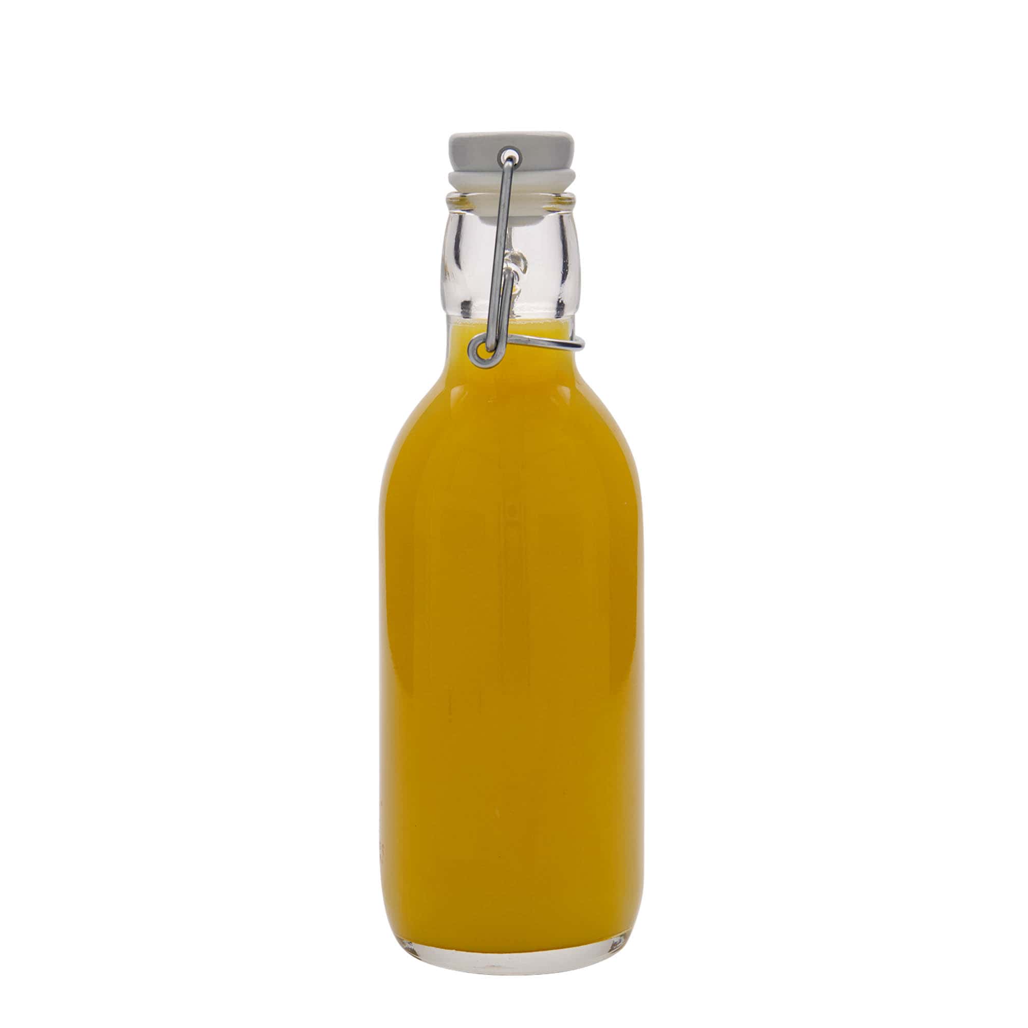 500 ml γυάλινο μπουκάλι 'Emilia', στόμιο: κλείσιμο με μπρούτζινο κλιπ