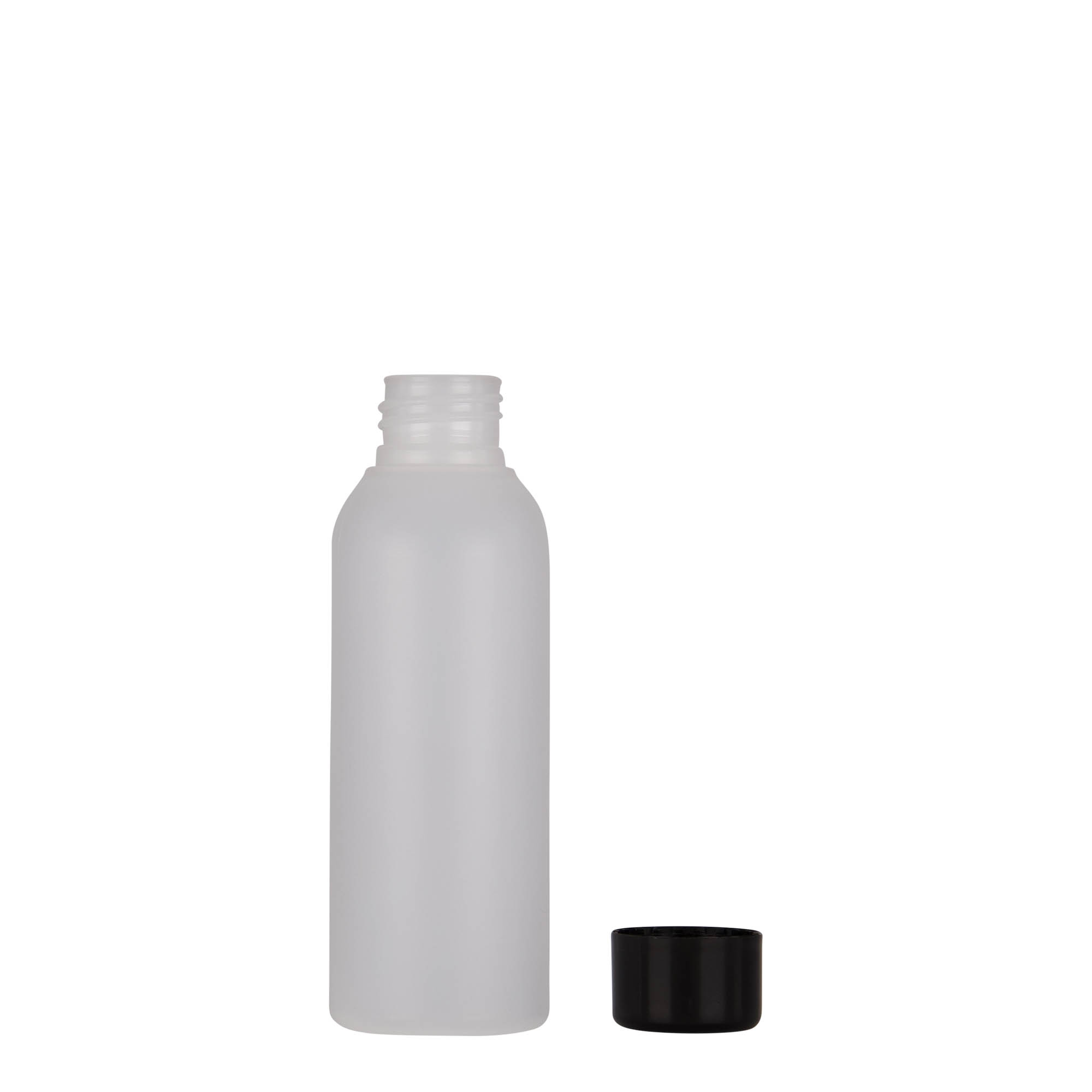 100 ml πλαστικό μπουκάλι 'Tuffy', HDPE, φυσικό, στόμιο: 24/410 100 ml πλαστικό μπουκάλι 'Tuffy', HDPE, φυσικό, στόμιο: 24/410