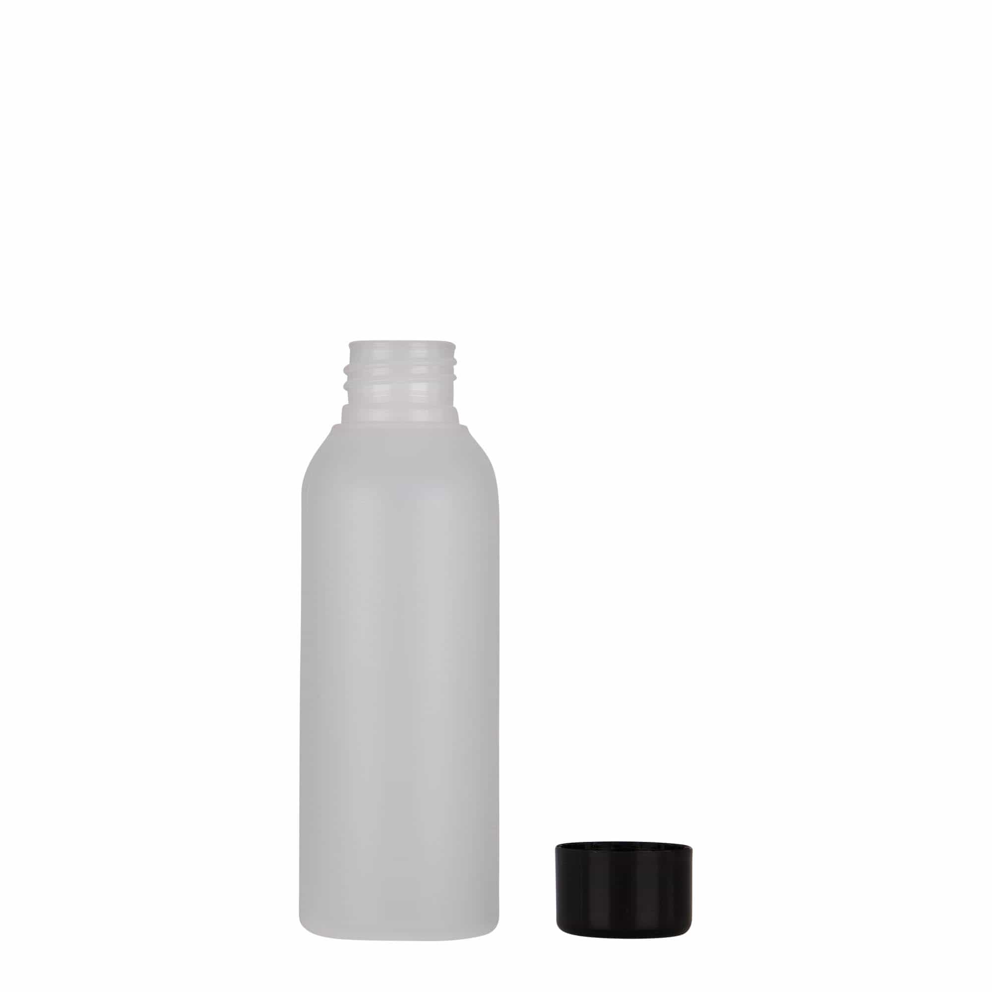 100 ml πλαστικό μπουκάλι 'Tuffy', HDPE, φυσικό, στόμιο: 24/410 100 ml πλαστικό μπουκάλι 'Tuffy', HDPE, φυσικό, στόμιο: 24/410