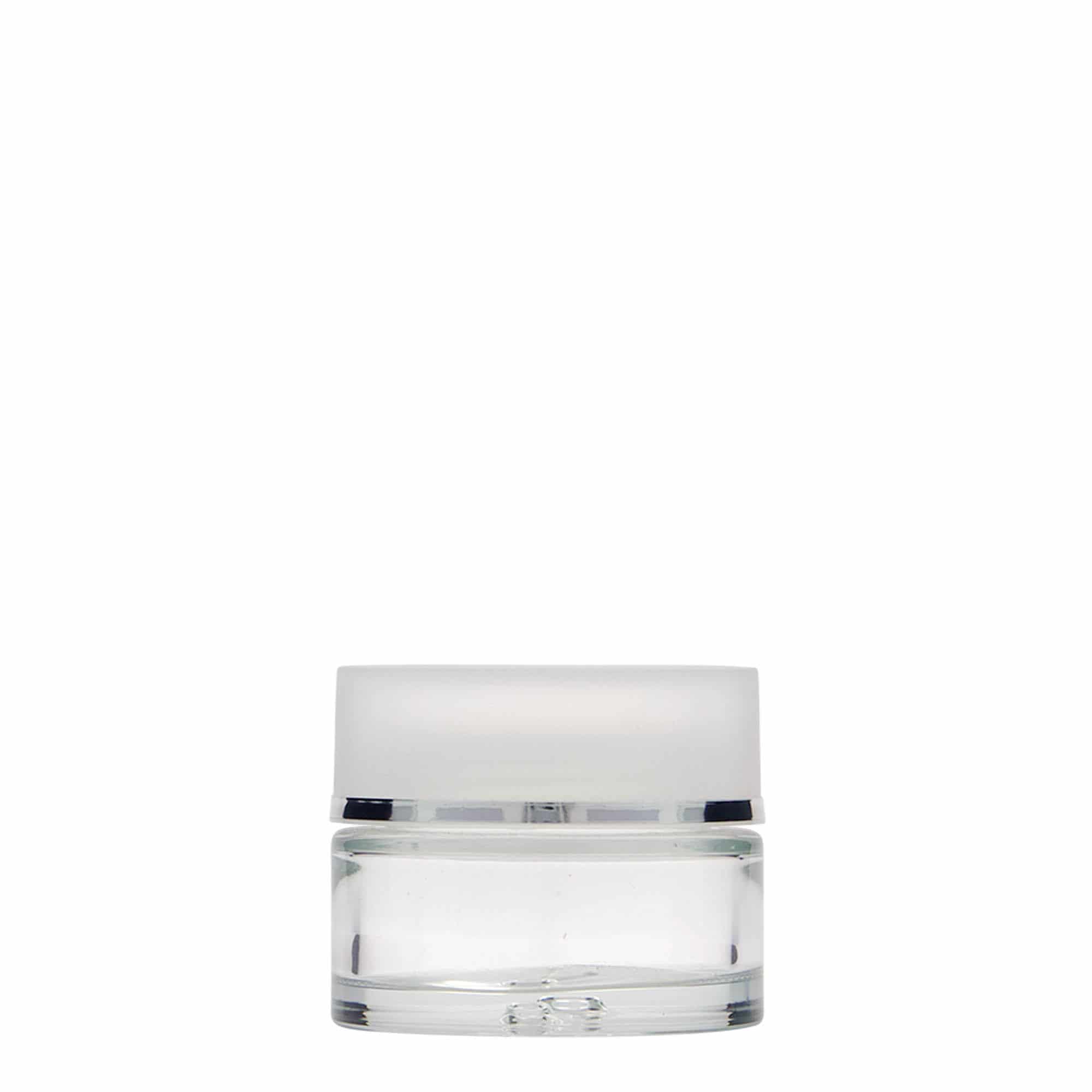 Βάζο για καλλυντικά 'Clear Edition' 30 ml, γυάλινο, στόμιο: βιδωτό πώμα