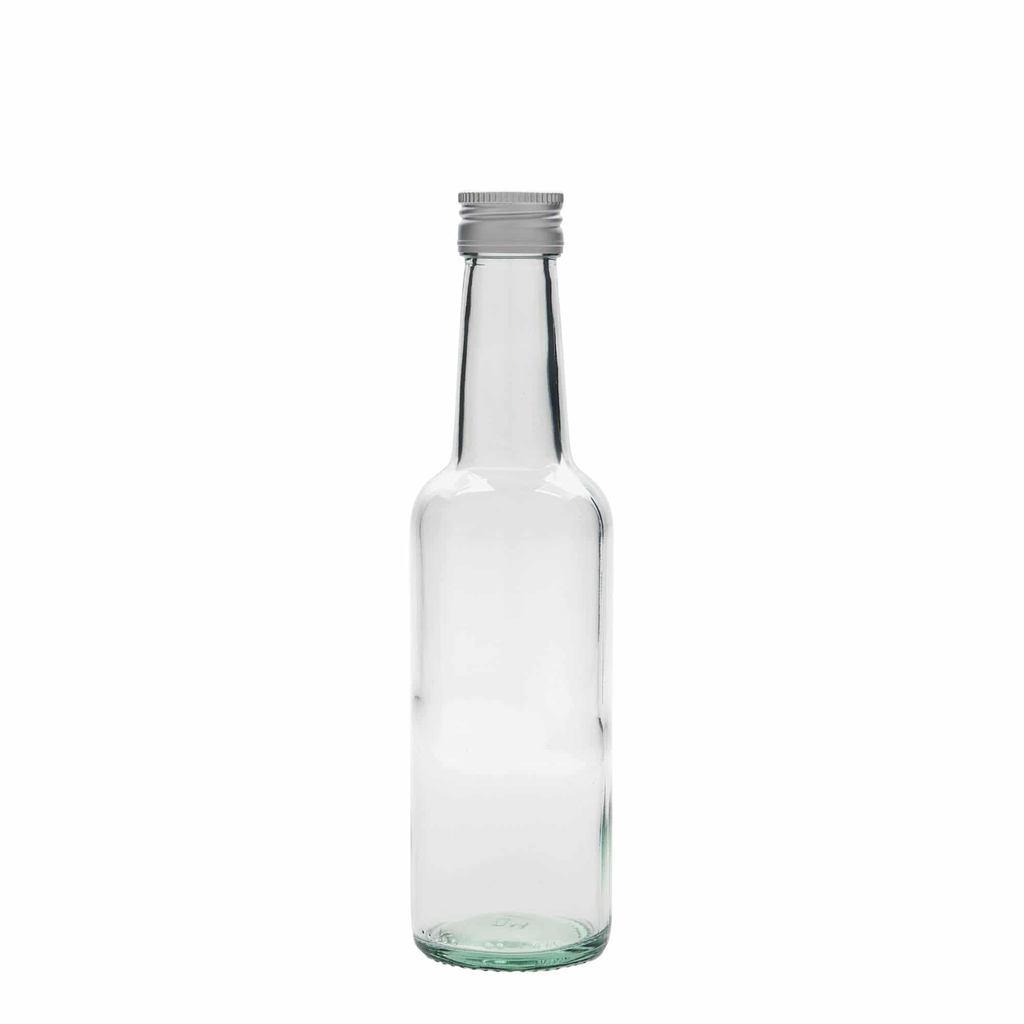 250 ml γυάλινο μπουκάλι με ίσιο λαιμό, στόμιο: PP 28