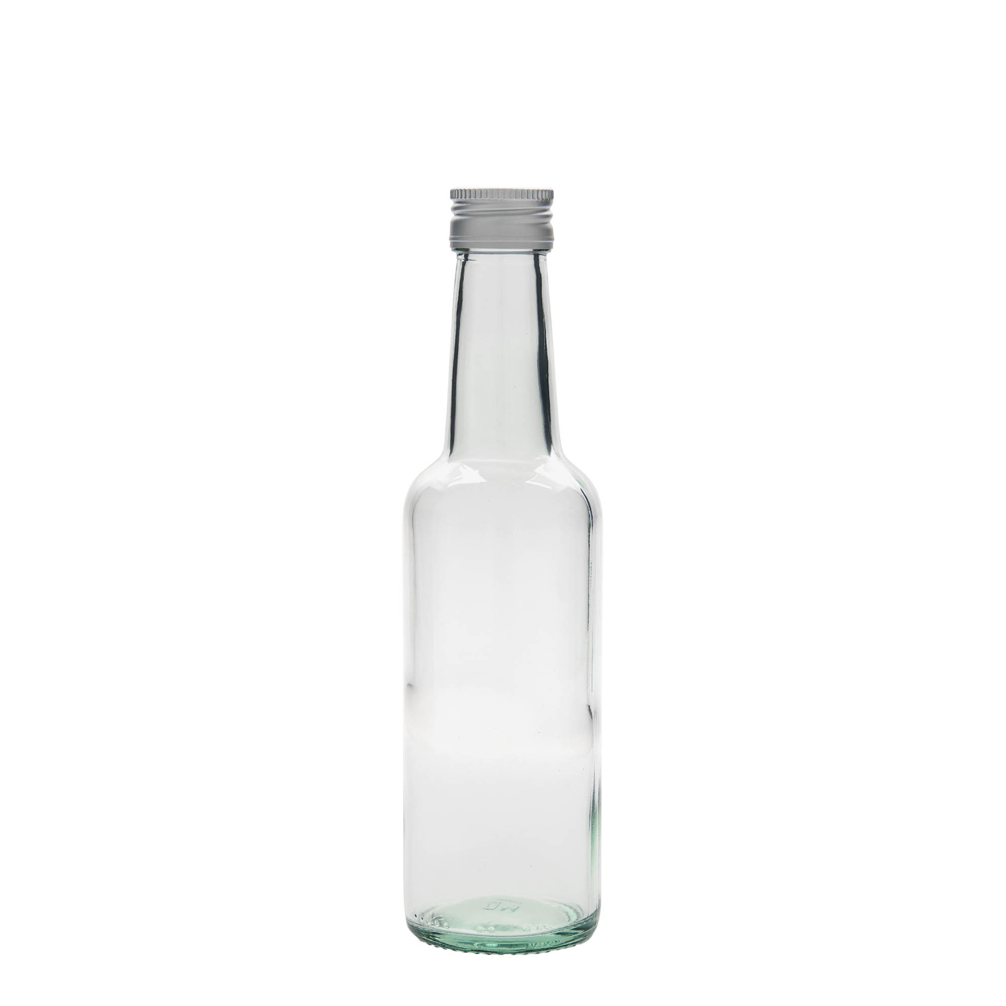 250 ml γυάλινο μπουκάλι με ίσιο λαιμό, στόμιο: PP 28 250 ml γυάλινο μπουκάλι με ίσιο λαιμό, στόμιο: PP 28