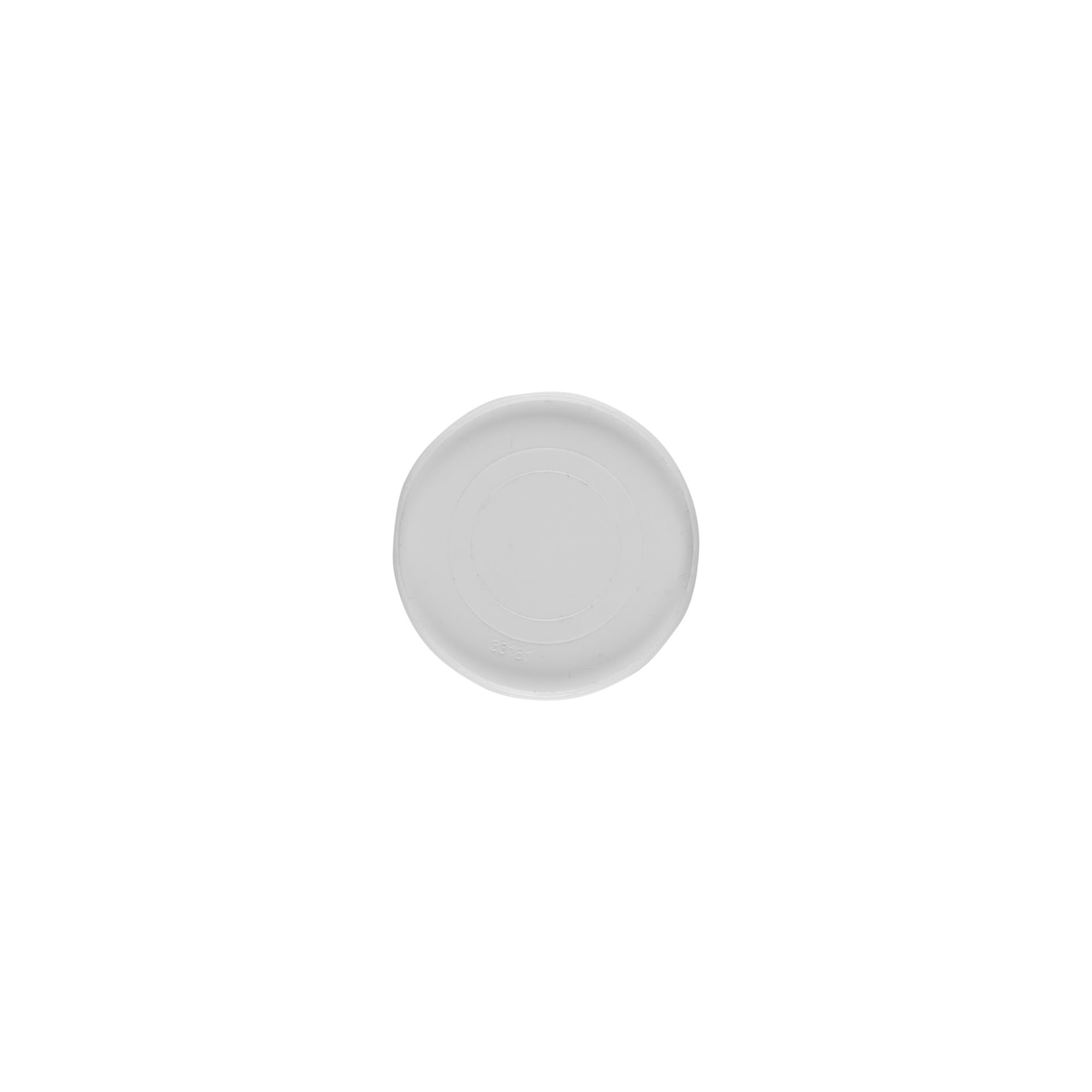 Προστατευτικό κάλυμμα για 50 ml 'Bianca', πλαστικό PP, λευκό