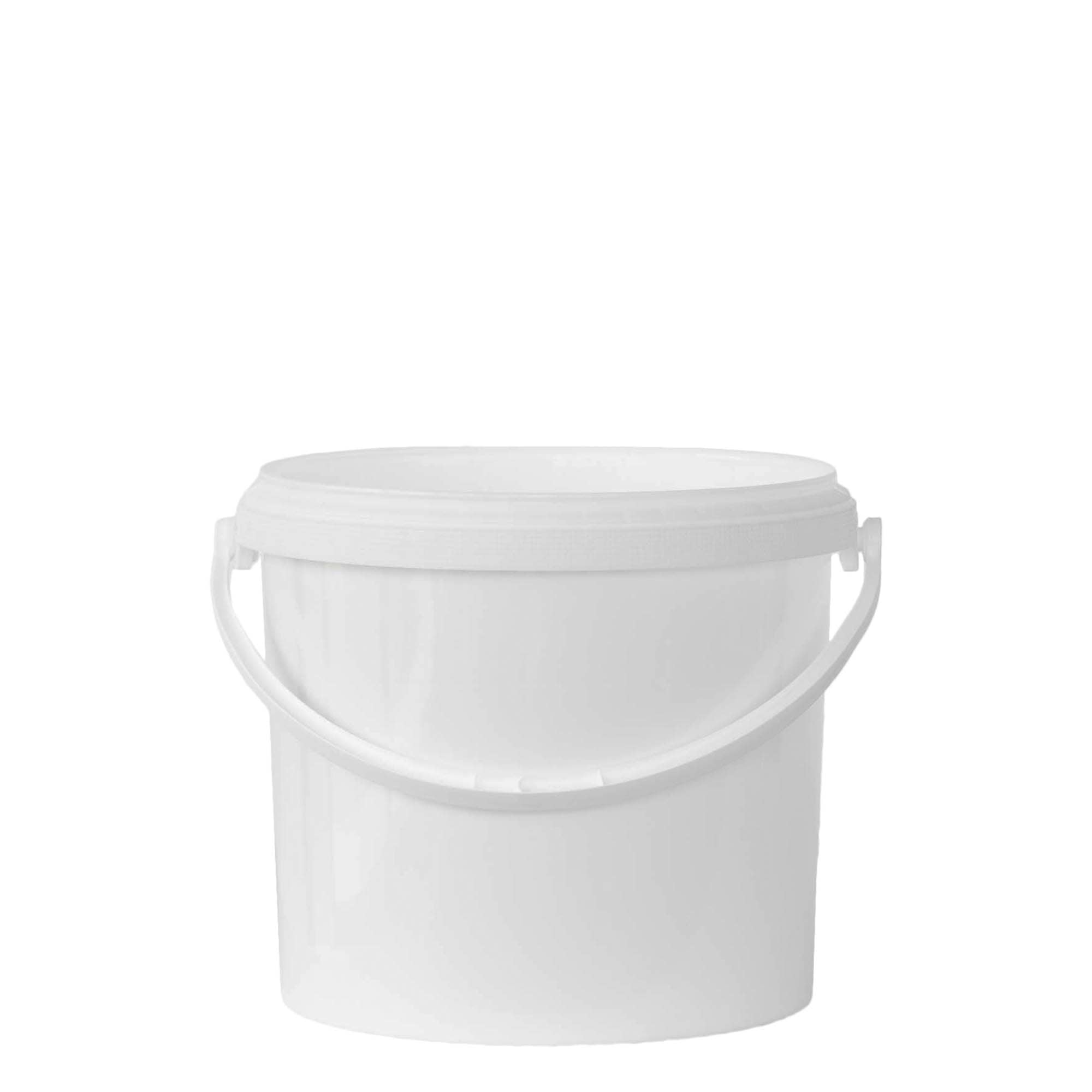 Κουβάς 5 l, πλαστικό PP, λευκό