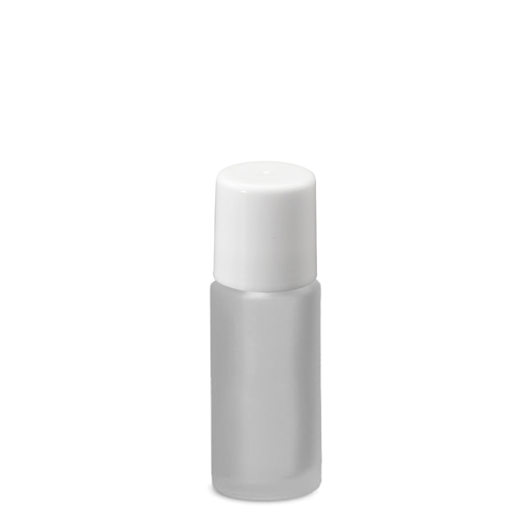 50 ml μπουκάλι roll-on, γυαλί, καφέ, στόμιο: βιδωτό καπάκι