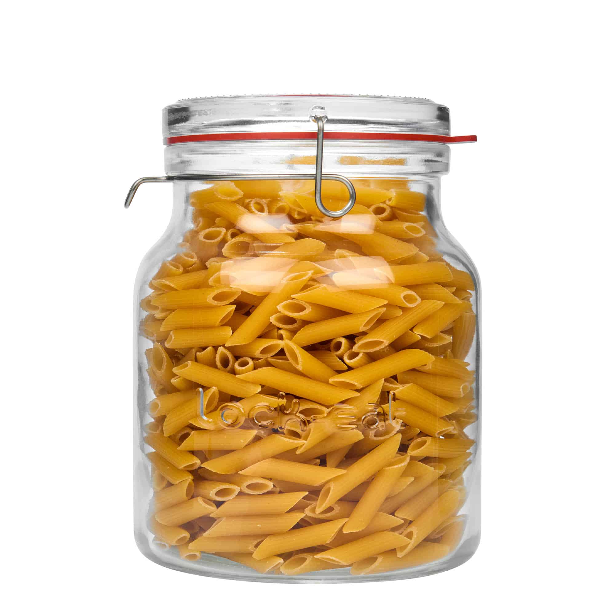 2.000 ml βάζο με μεταλλικό κλιπ 'Lock-Eat', στόμιο: μεταλλικό κλιπ κλείσιμο