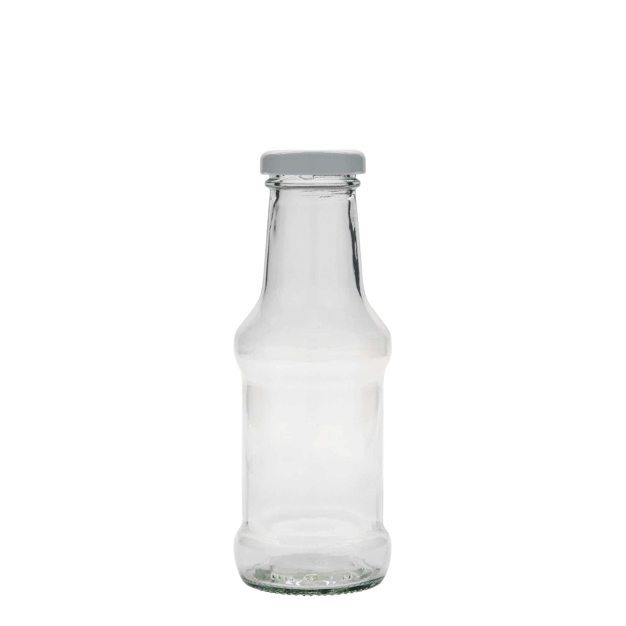 250 ml μπουκάλι σάλτσας, γυαλί, στόμιο: Twist-Off (TO 38)