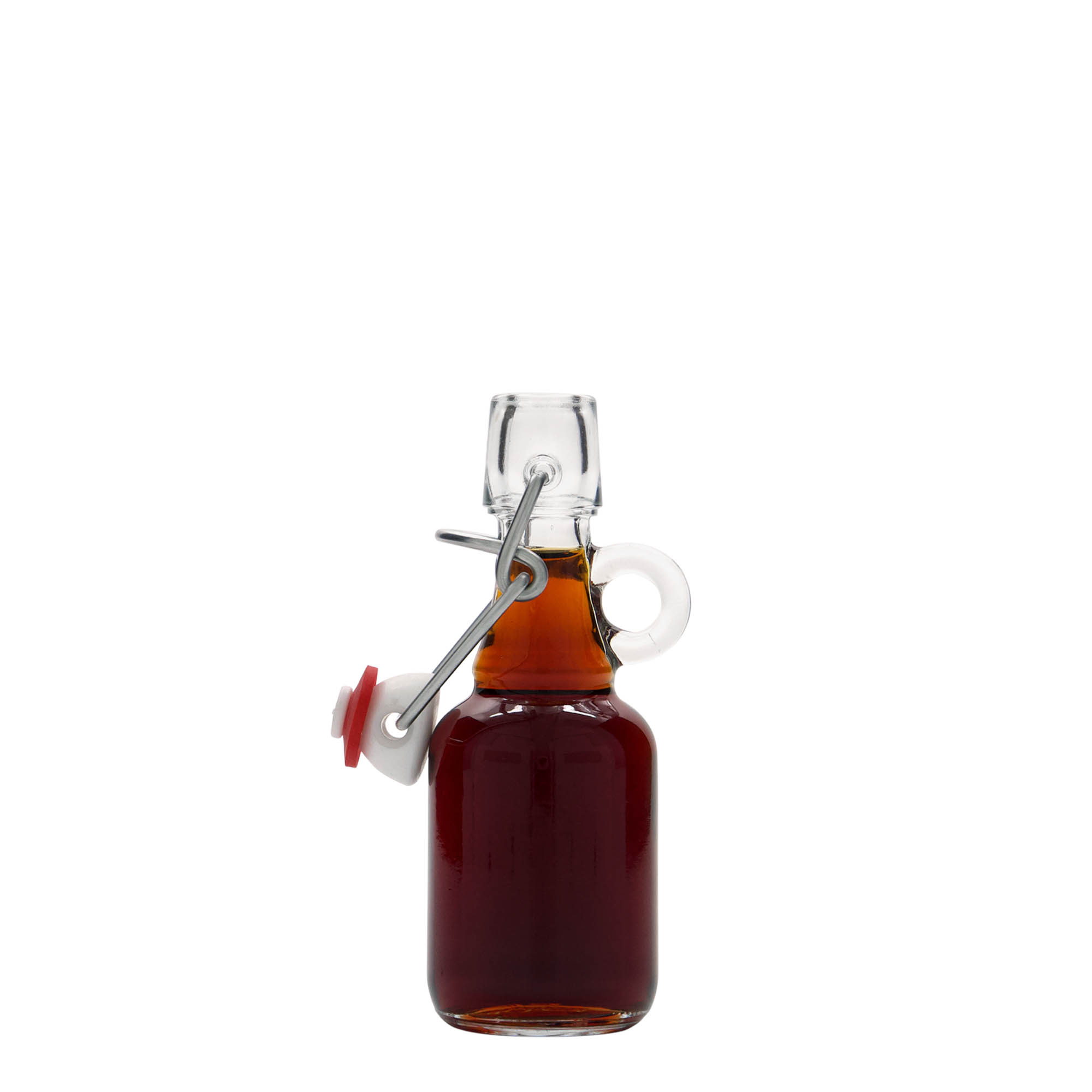40 ml γυάλινο μπουκάλι 'Santos', στόμιο: κλιπ κλεισίματος 40 ml γυάλινο μπουκάλι 'Santos', στόμιο: κλιπ κλεισίματος