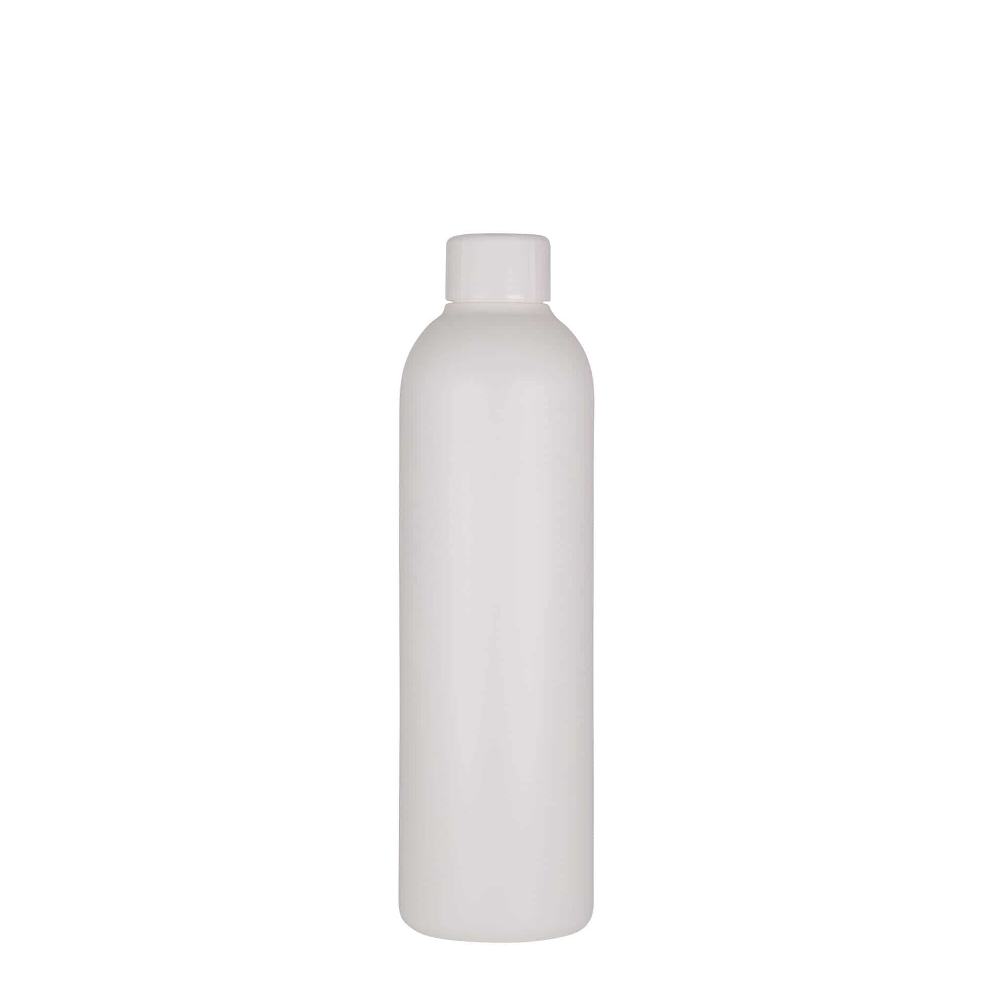 Πλαστικό μπουκάλι 'Tuffy' 250 ml, HDPE, λευκό, στόμιο: 24/410