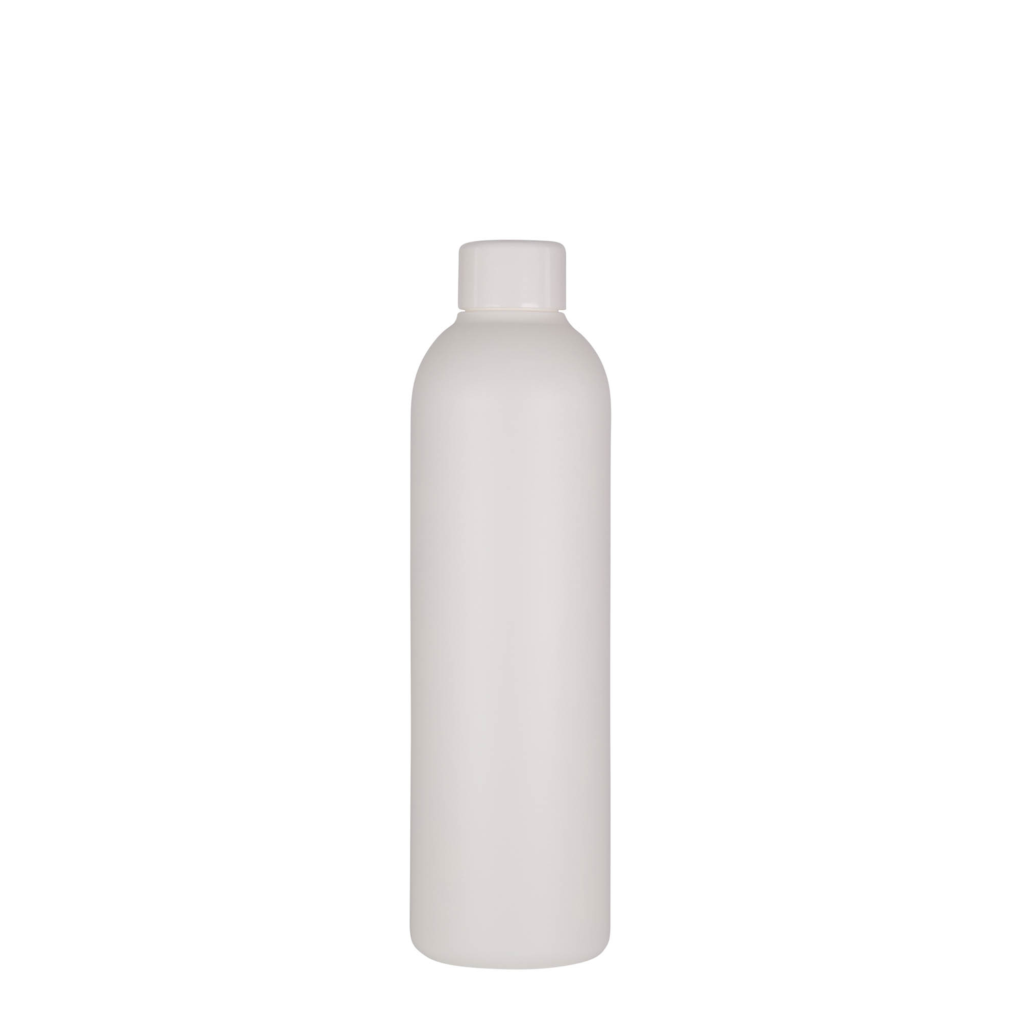 250 ml πλαστικό μπουκάλι 'Tuffy', HDPE, λευκό, στόμιο: 24/410