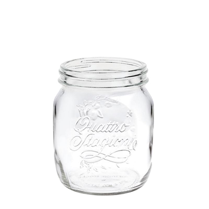 700 ml γυάλινο βάζο 'Quattro Stagioni', στόμιο: βιδωτό καπάκι 700 ml γυάλινο βάζο 'Quattro Stagioni', στόμιο: βιδωτό καπάκι