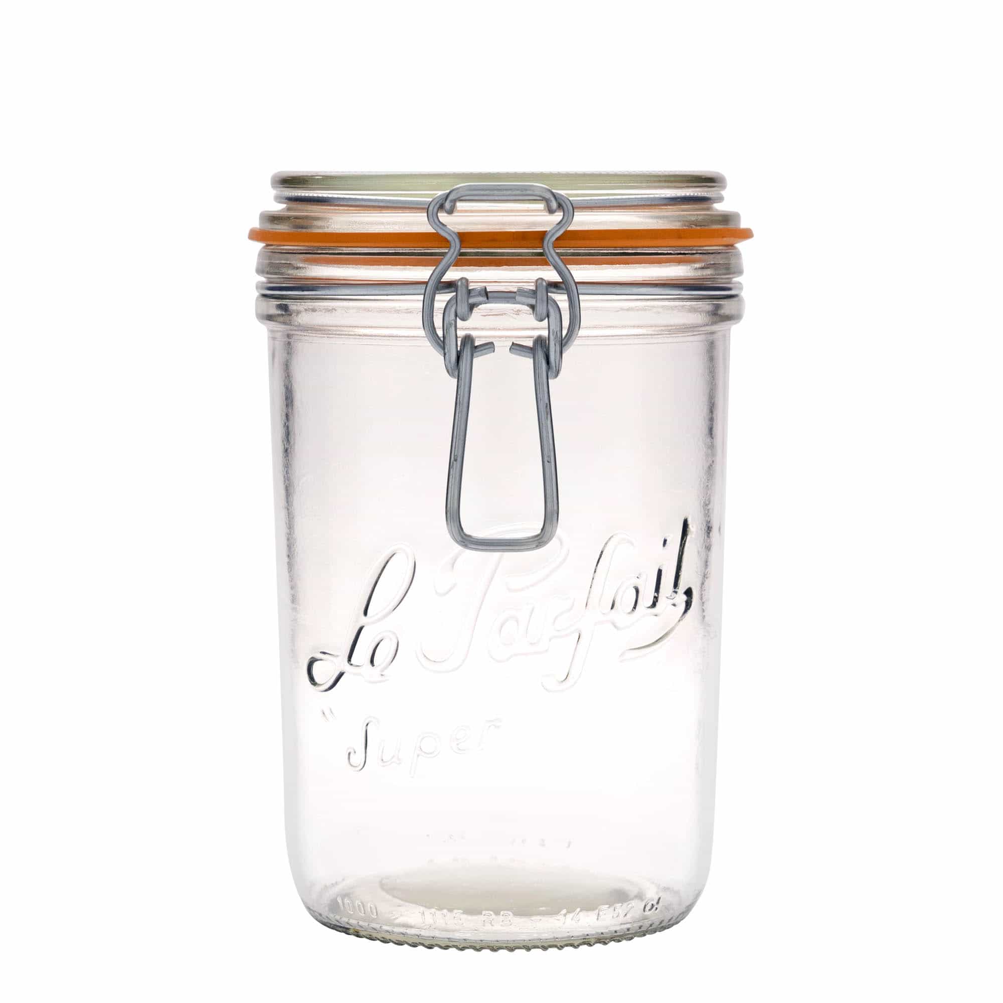 Βάζο με καπάκι με κλιπ 'Le Parfait Super Terrine' 1.000 ml, στόμιο: καπάκι με κλιπ Βάζο με καπάκι με κλιπ 'Le Parfait Super Terrine' 1.000 ml, στόμιο: καπάκι με κλιπ