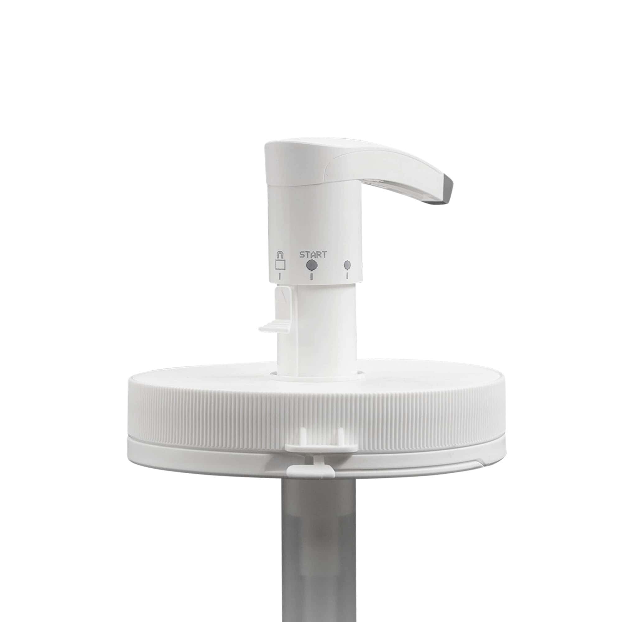 Αντλία διανομέα για 1.240 ml 'Securibox', πλαστικό PE, λευκό, για στόμιο: βιδωτό καπάκι