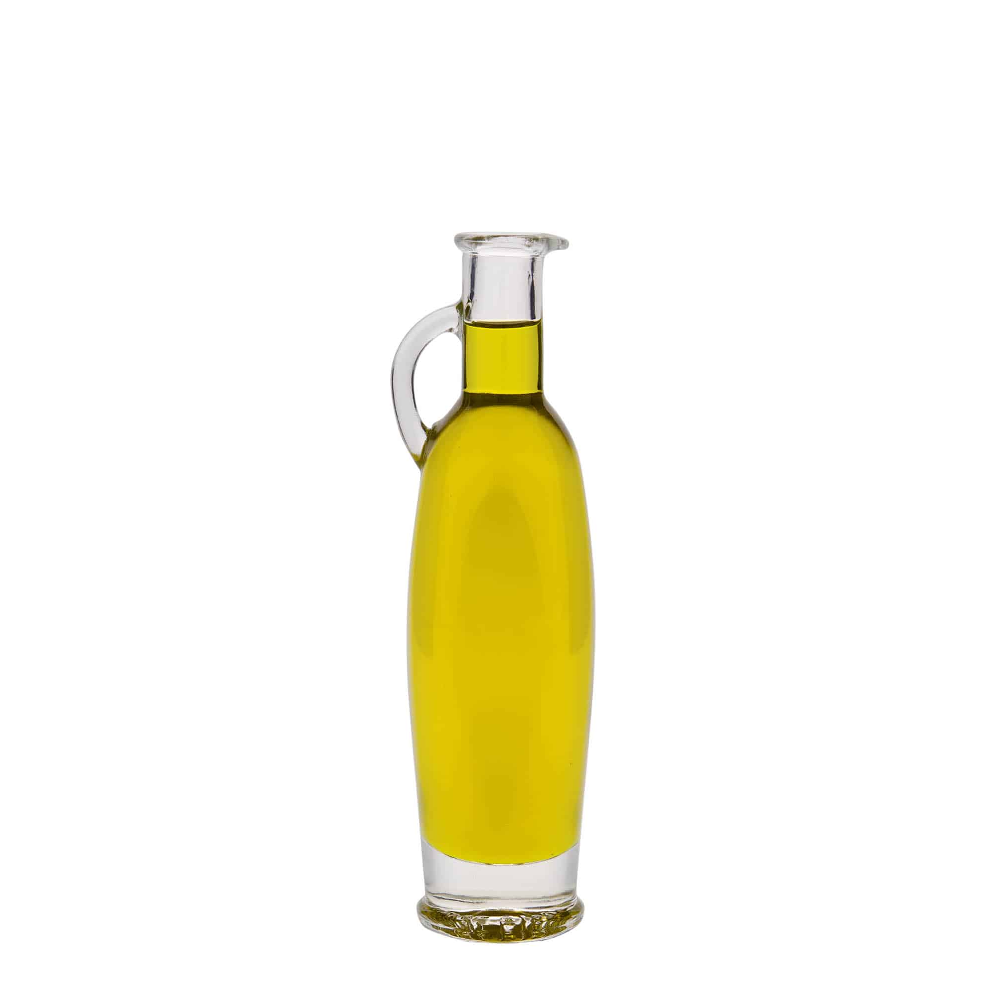 Γυάλινο μπουκάλι 'Eleganta' 100 ml, οβάλ, στόμιο: φελλός