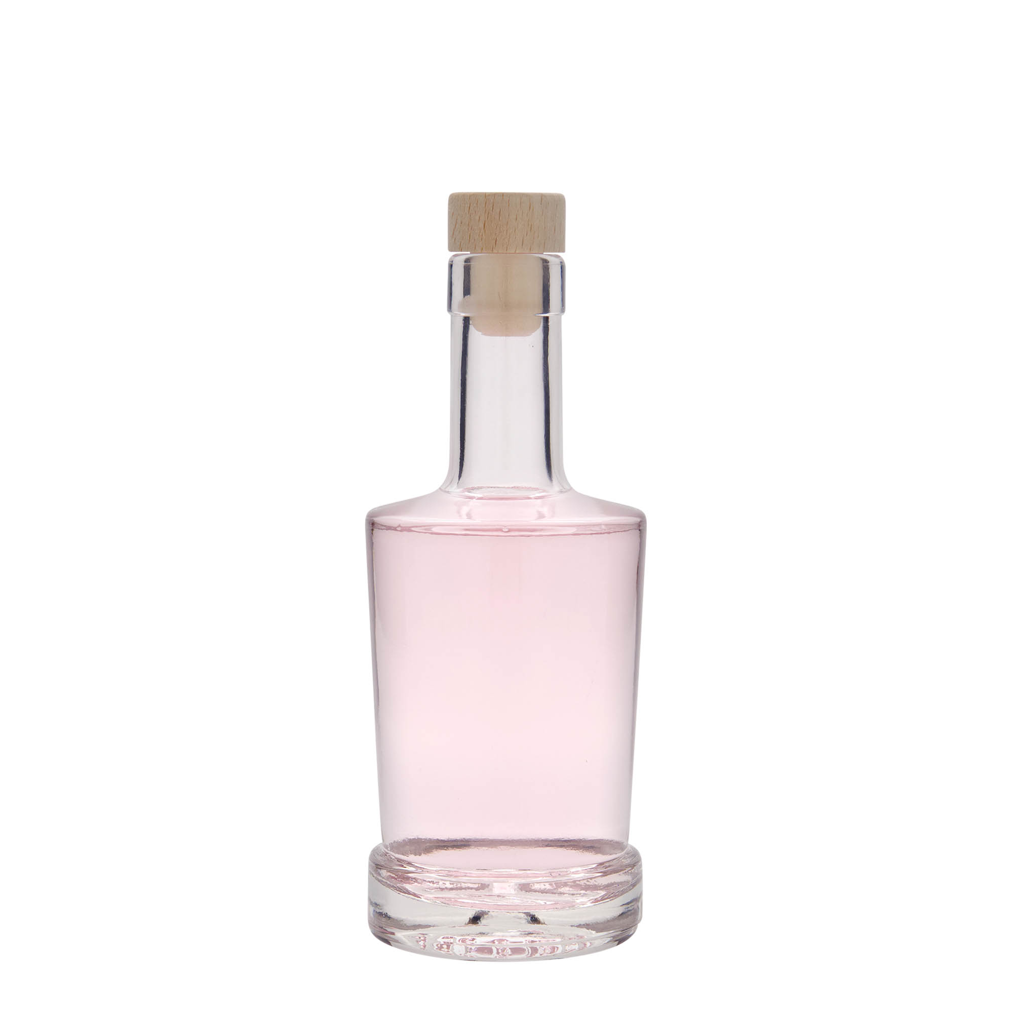 250 ml γυάλινο μπουκάλι 'Deborah', στόμιο: φελλός