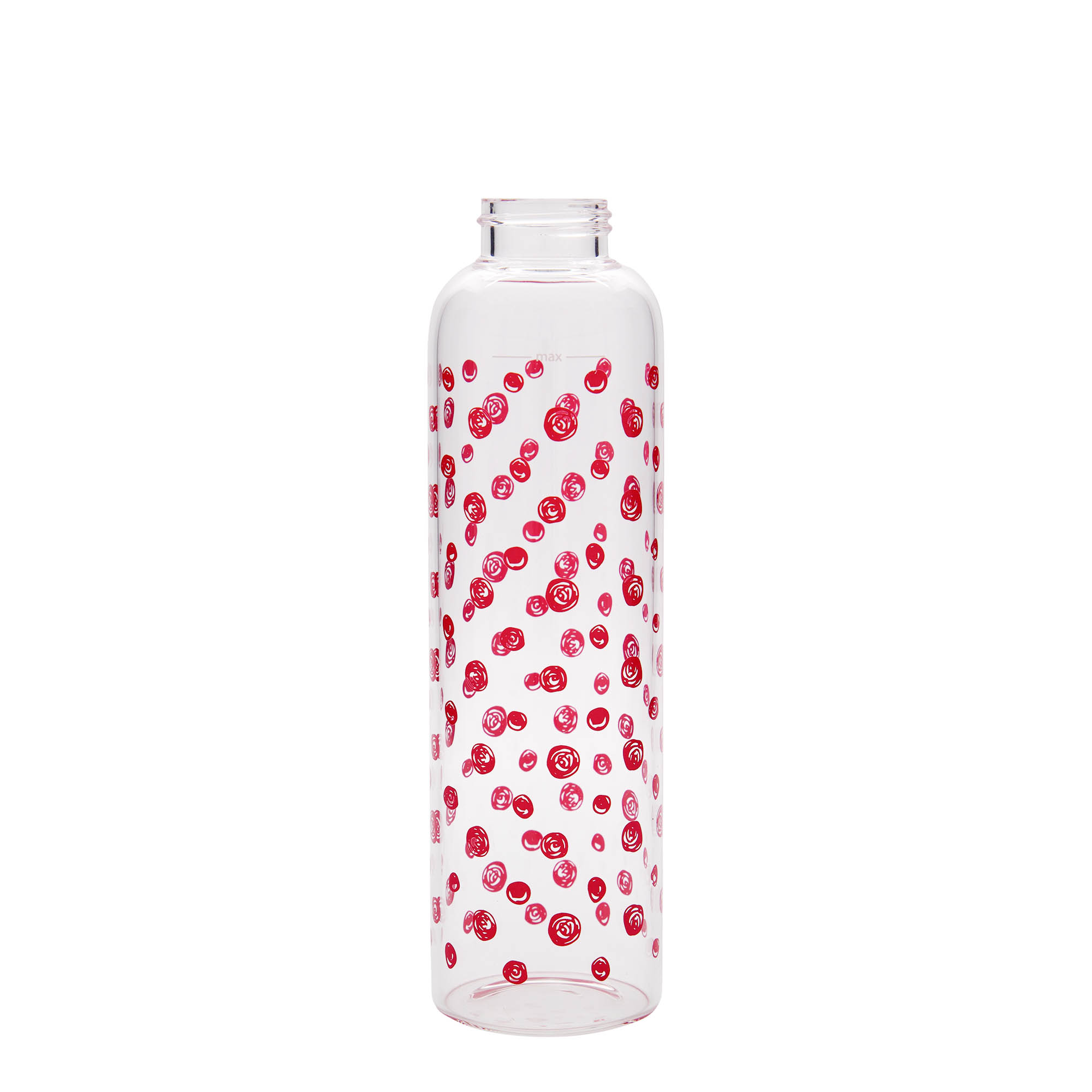 500 ml Παγούρι πόσης 'Περσέας - Κόκκινες Τελείες', στόμιο: βιδωτό καπάκι