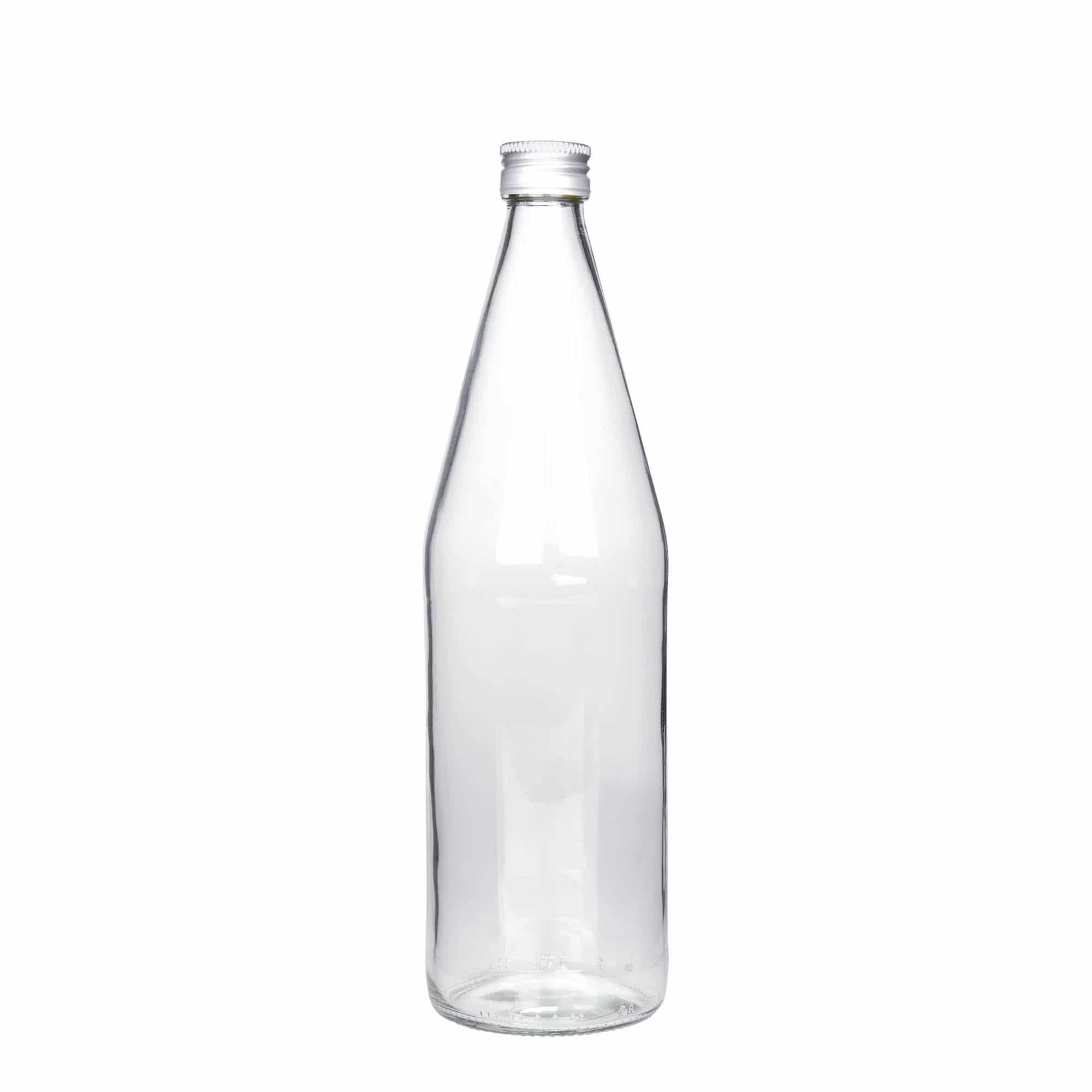 750 ml καθολικό μπουκάλι σε σχήμα καρότου, γυαλί, στόμιο: PP 28