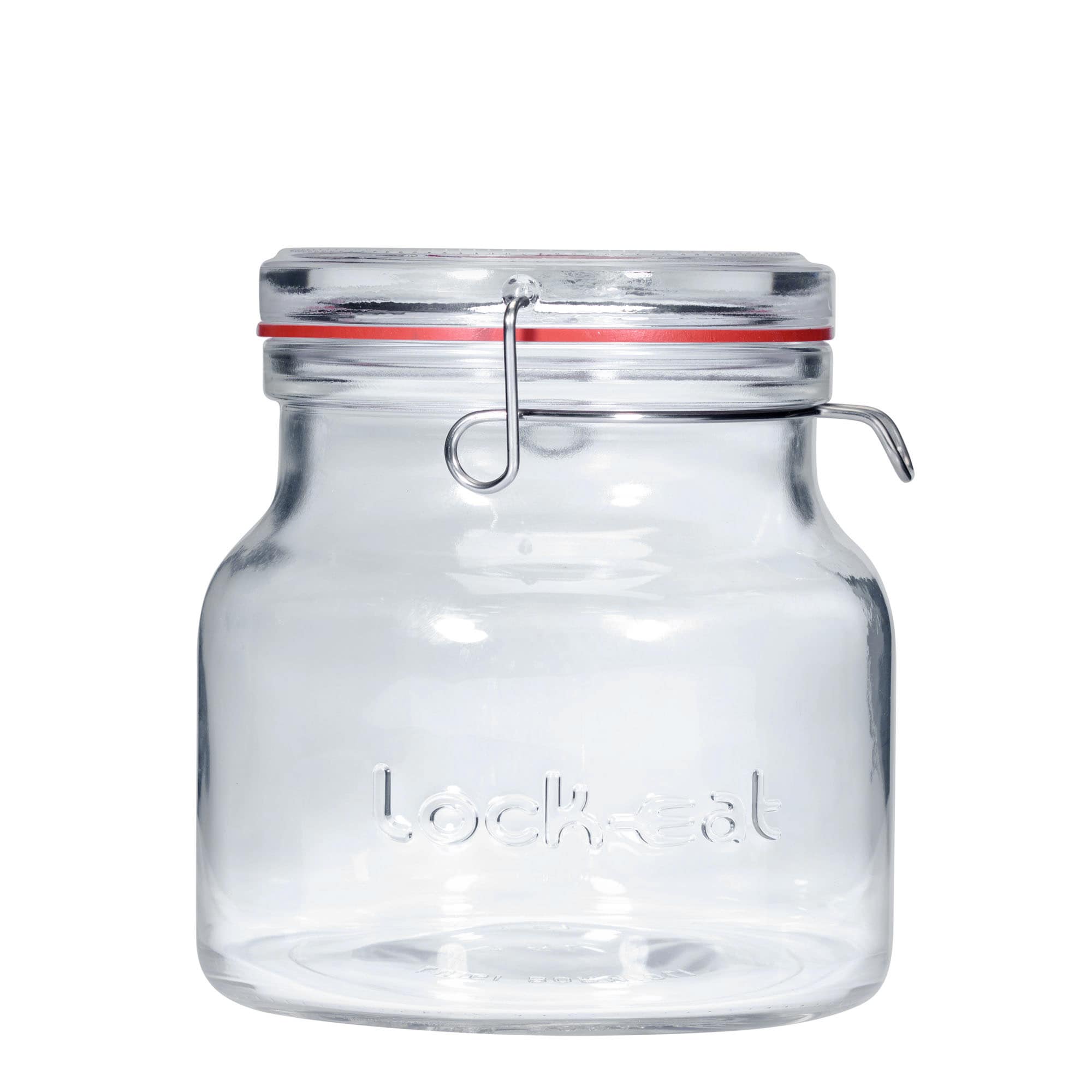 1.500 ml γυάλινο βάζο με σύρμα 'Lock-Eat', στόμιο: κλείσιμο με σύρμα