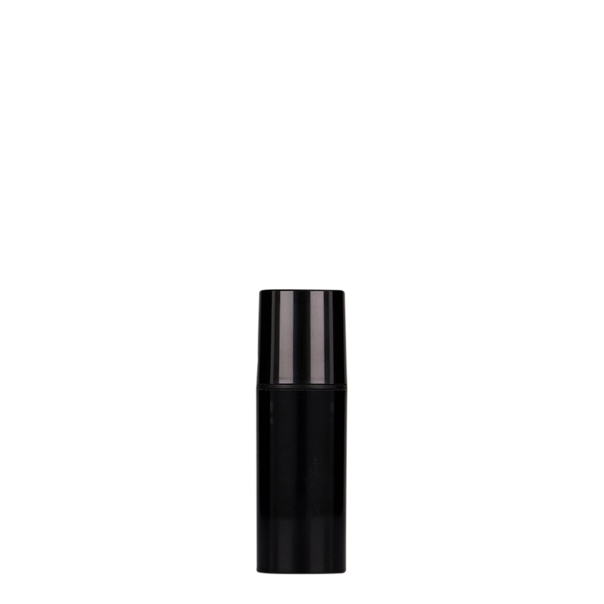 5 ml Airless διανομέας 'Nano', πλαστικό PP, μαύρο