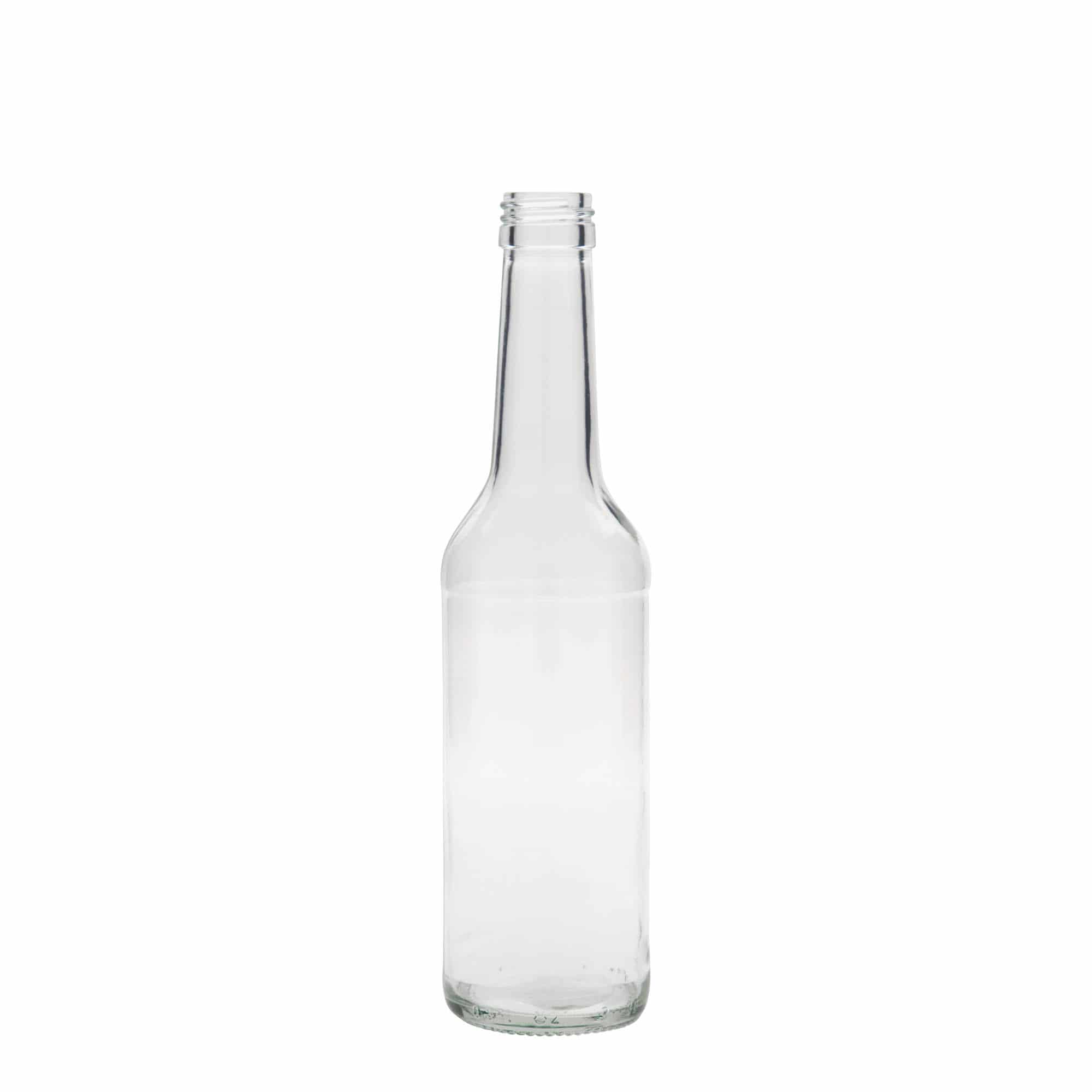 350 ml γυάλινο μπουκάλι με ίσιο λαιμό, στόμιο: PP 28 350 ml γυάλινο μπουκάλι με ίσιο λαιμό, στόμιο: PP 28