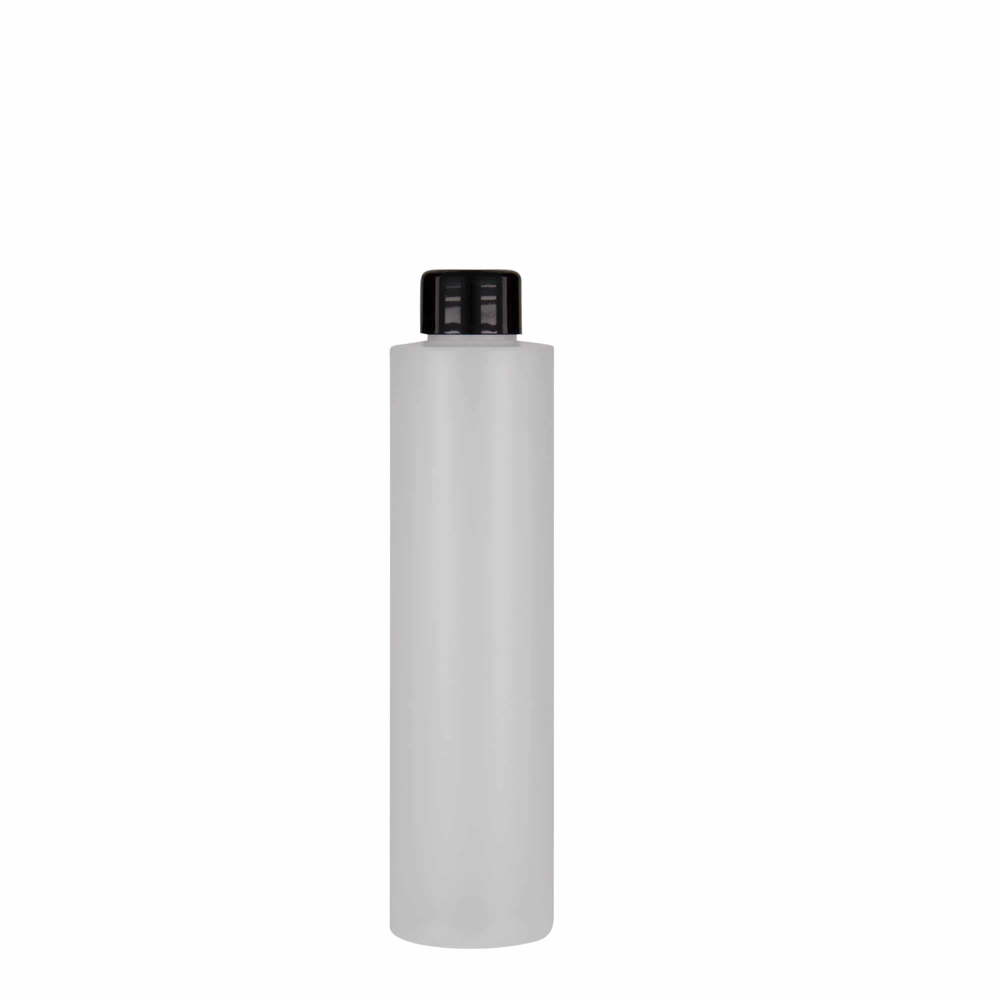 Πλαστικό μπουκάλι 'Pipe' 200 ml, HDPE, φυσικό χρώμα, στόμιο: 24/410