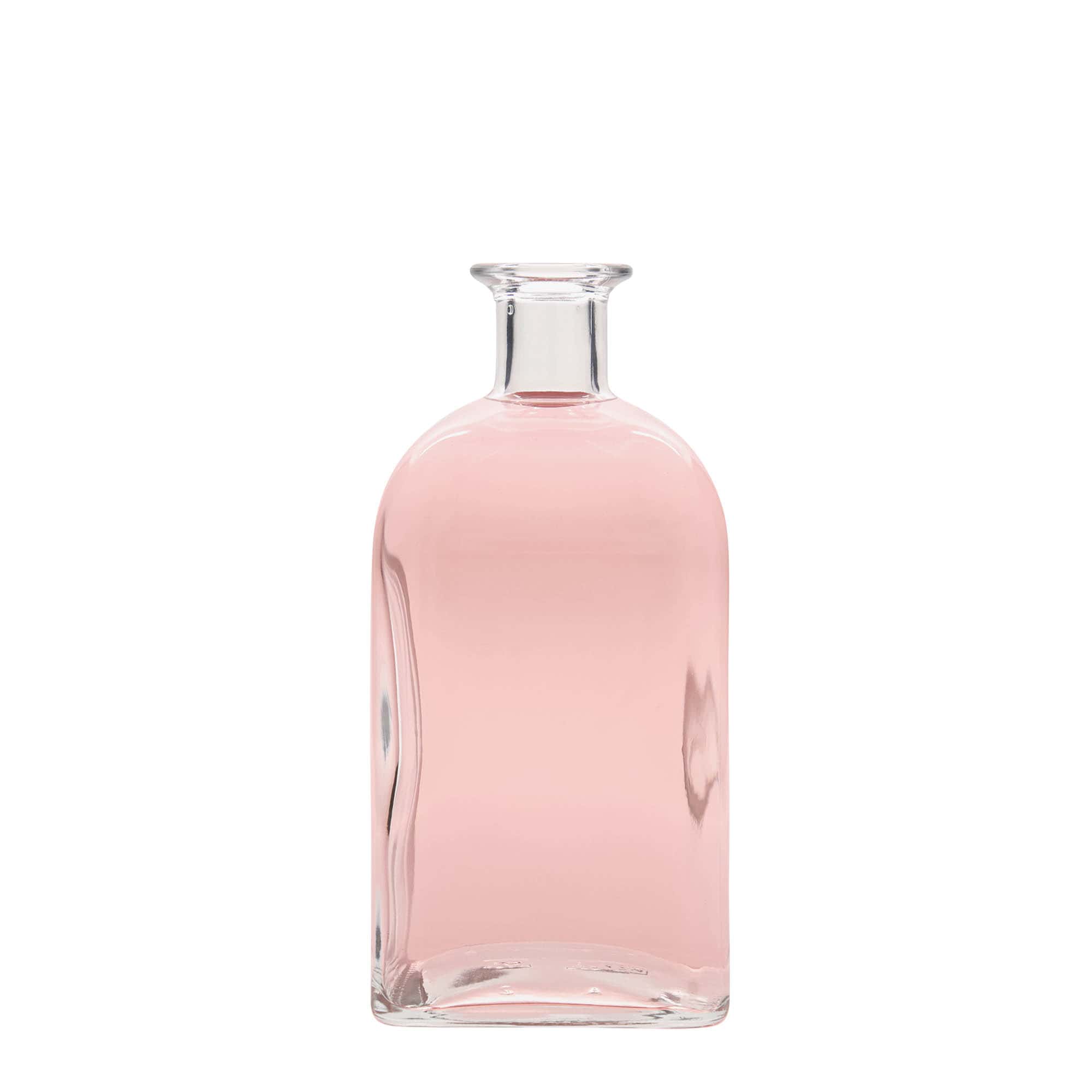 700 ml γυάλινο μπουκάλι Apotheker Carré, τετράγωνο, στόμιο: φελλός 700 ml γυάλινο μπουκάλι Apotheker Carré, τετράγωνο, στόμιο: φελλός
