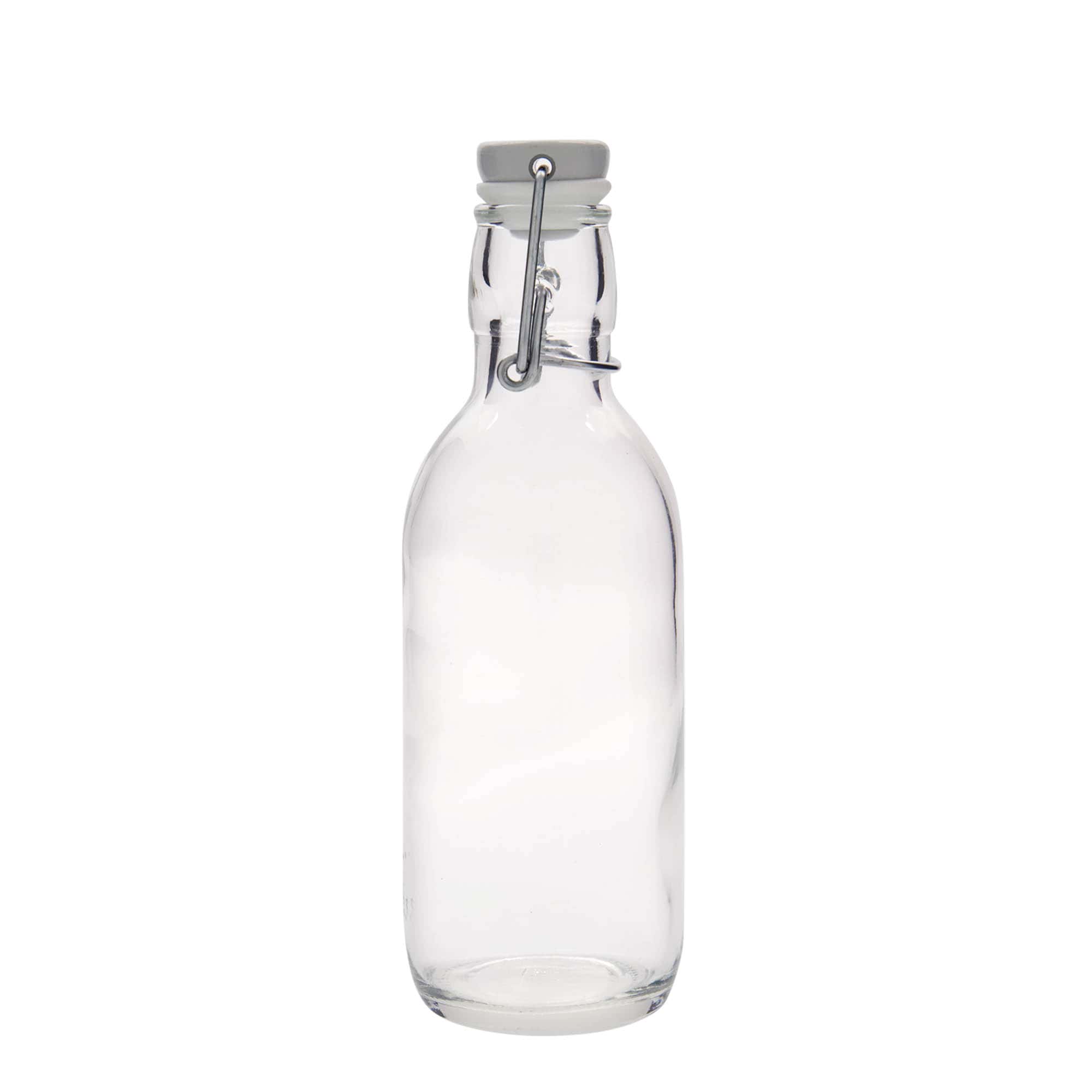 500 ml γυάλινο μπουκάλι 'Emilia', στόμιο: κλείσιμο με μπρούτζινο κλιπ