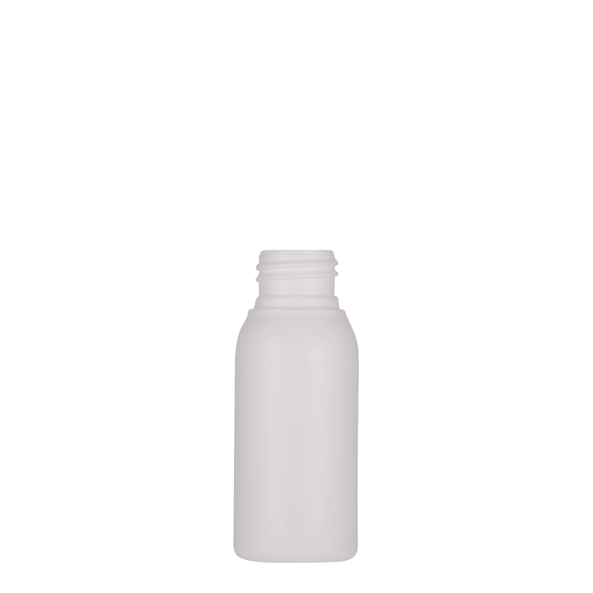 50 ml πλαστικό μπουκάλι 'Tuffy', HDPE, λευκό, στόμιο: 24/410