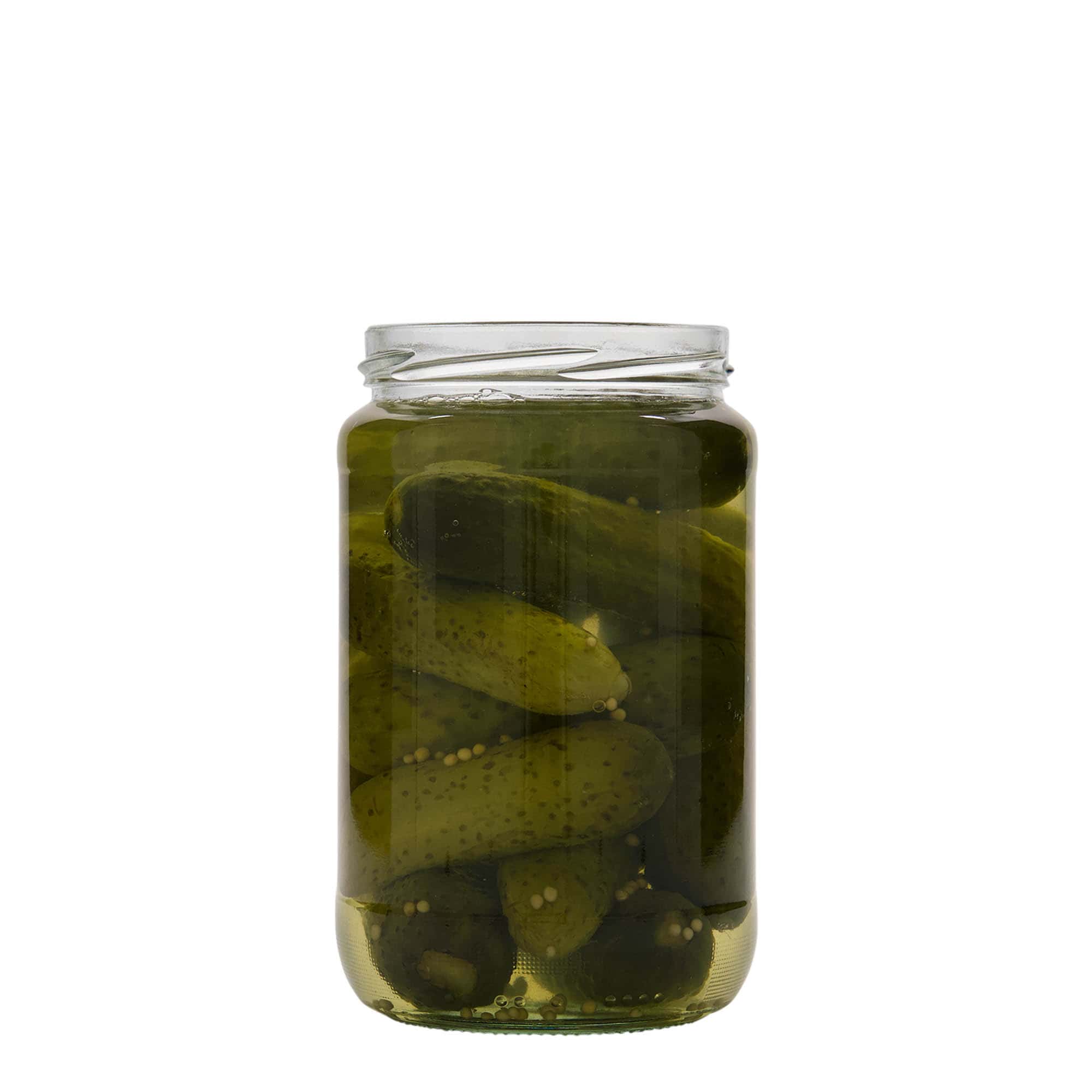 720 ml γυάλινο βάζο κονσερβοποίησης, στόμιο: Twist-Off (TO 82)
