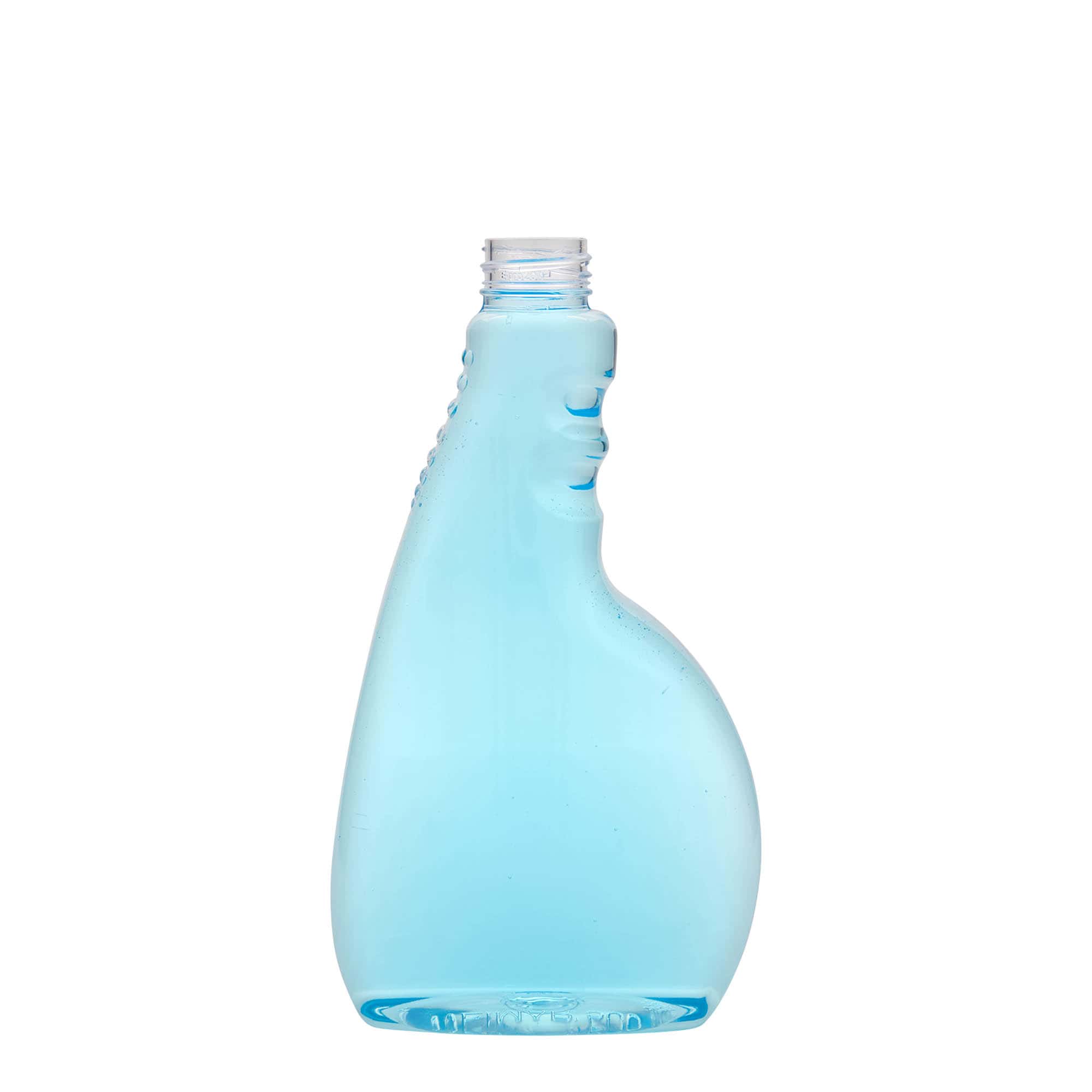 500 ml PET-φιαλίδιο ψεκασμού 'Piccobello', ορθογώνιο, πλαστικό, στόμιο: βιδωτό κλείσιμο