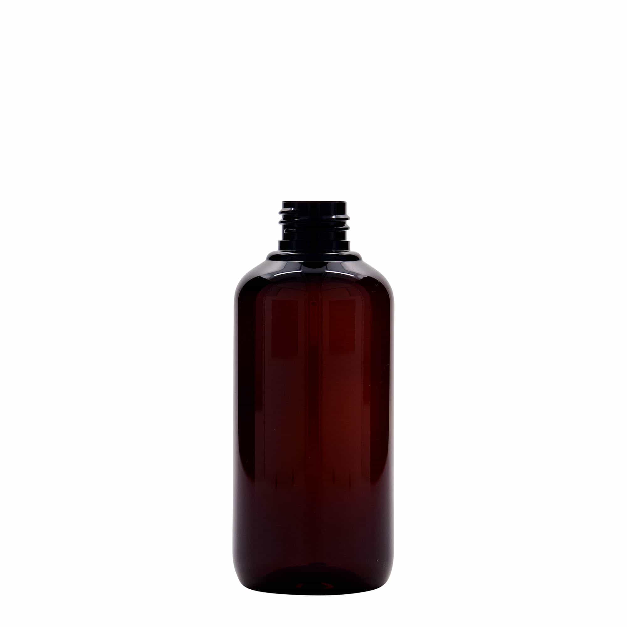 200 ml πλαστικό μπουκάλι ανακύκλωσης 'Victor's Best', PCR, καφέ, στόμιο: 24/410 200 ml πλαστικό μπουκάλι ανακύκλωσης 'Victor's Best', PCR, καφέ, στόμιο: 24/410