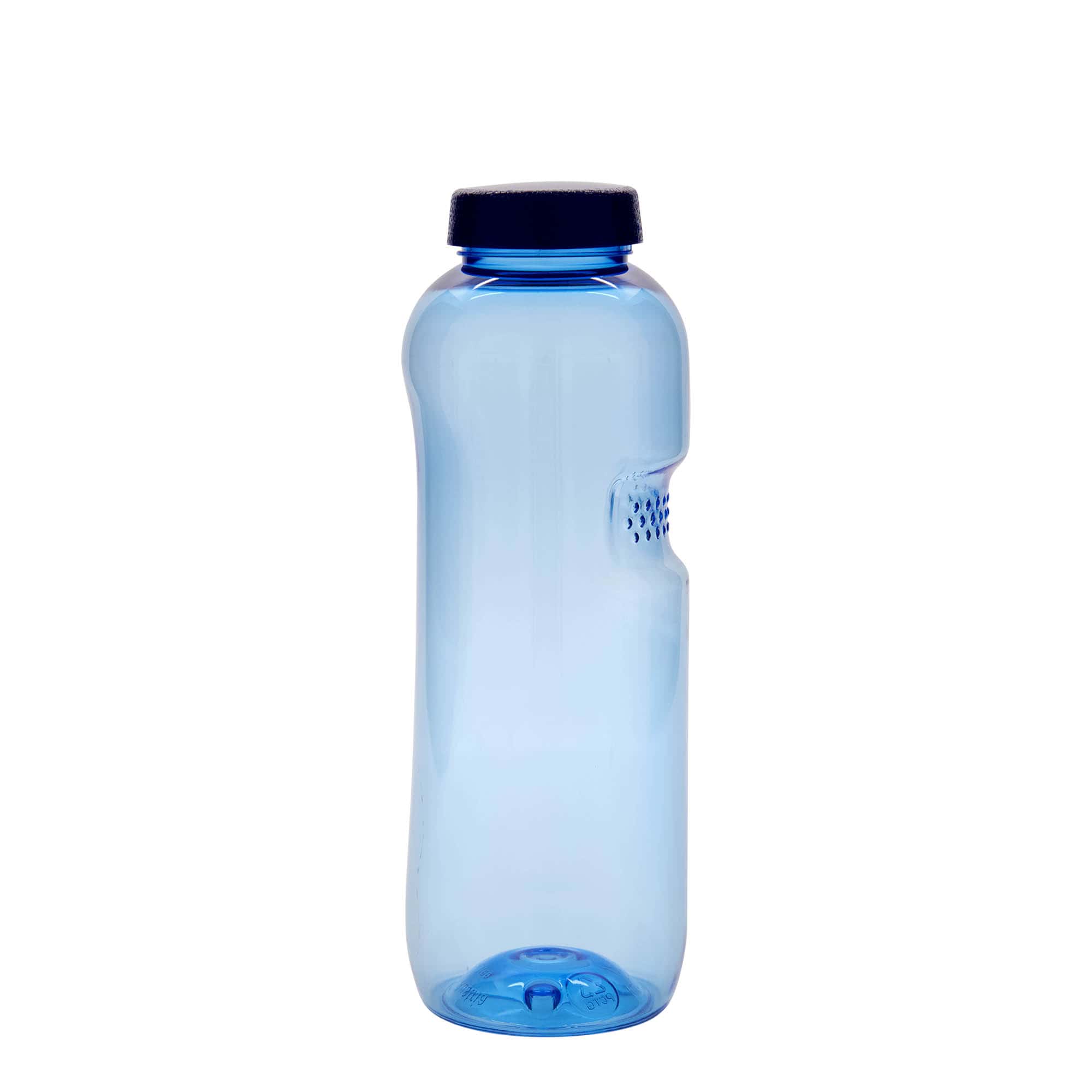 750 ml πλαστικό μπουκάλι πόσης PET 'Kavodrink', πλαστικό, μπλε