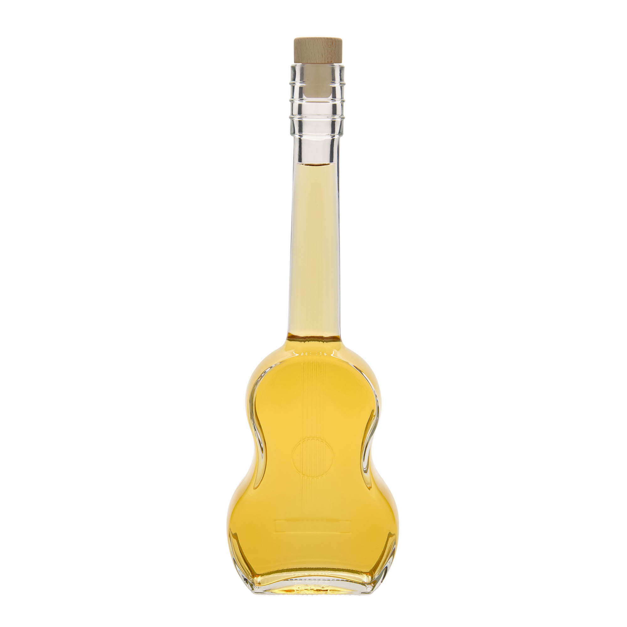 500 ml γυάλινο μπουκάλι 'Κιθάρα', στόμιο: φελλός